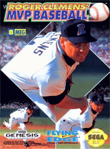Cover Roger Clemens' MVP Baseball for Genesis - Mega Drive
